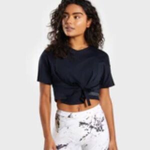 Gymshark Ori Crop Top - Black